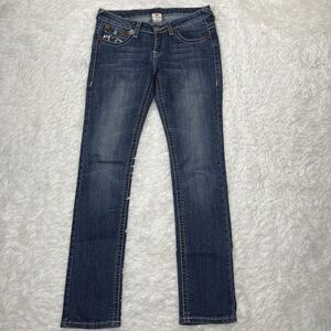 True Religion‎ Becky Super T Bootcut Denim Jeans Women's 27 Blue Casual Pant USA